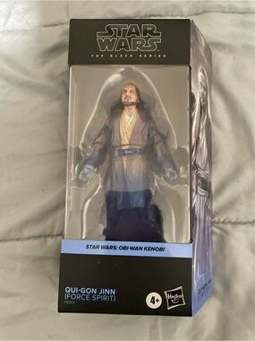 Hasbro Star Wars Black Series Qui-Gon Jinn (Force Spirit) - Blue/Tan